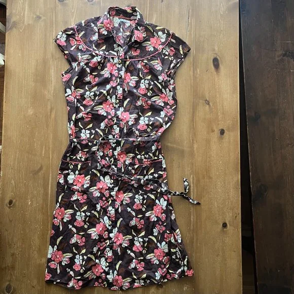Ben Sherman Floral Dress Size L - Picture 6 of 6